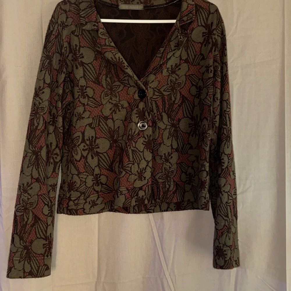 💎Dark Green Cut Loose Sweater💎